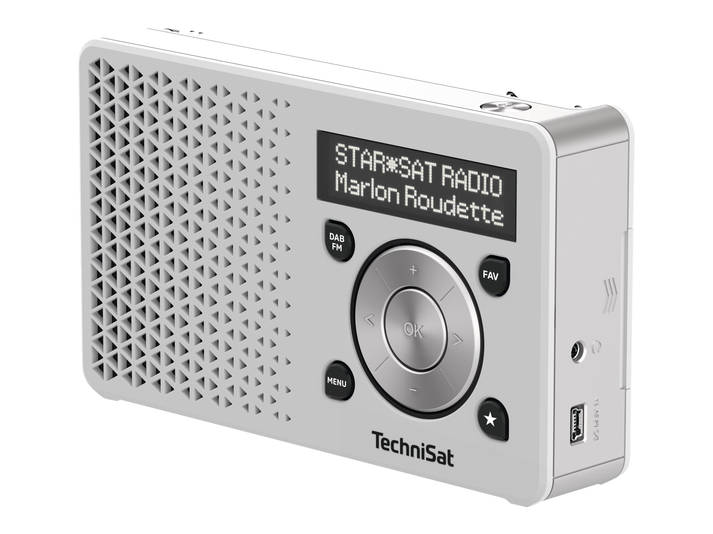 TECHNISAT DigitRadio 1 weiss/silber TECHNISAT DigitRadio 1 weiss/silber
