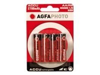 AGFA Photo Akku NiMh Mignon AA 2300 mAh 4er Blister