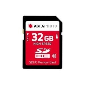 AGFA Photo SDHC Karte        32GB Class 10 / High Speed / MLC