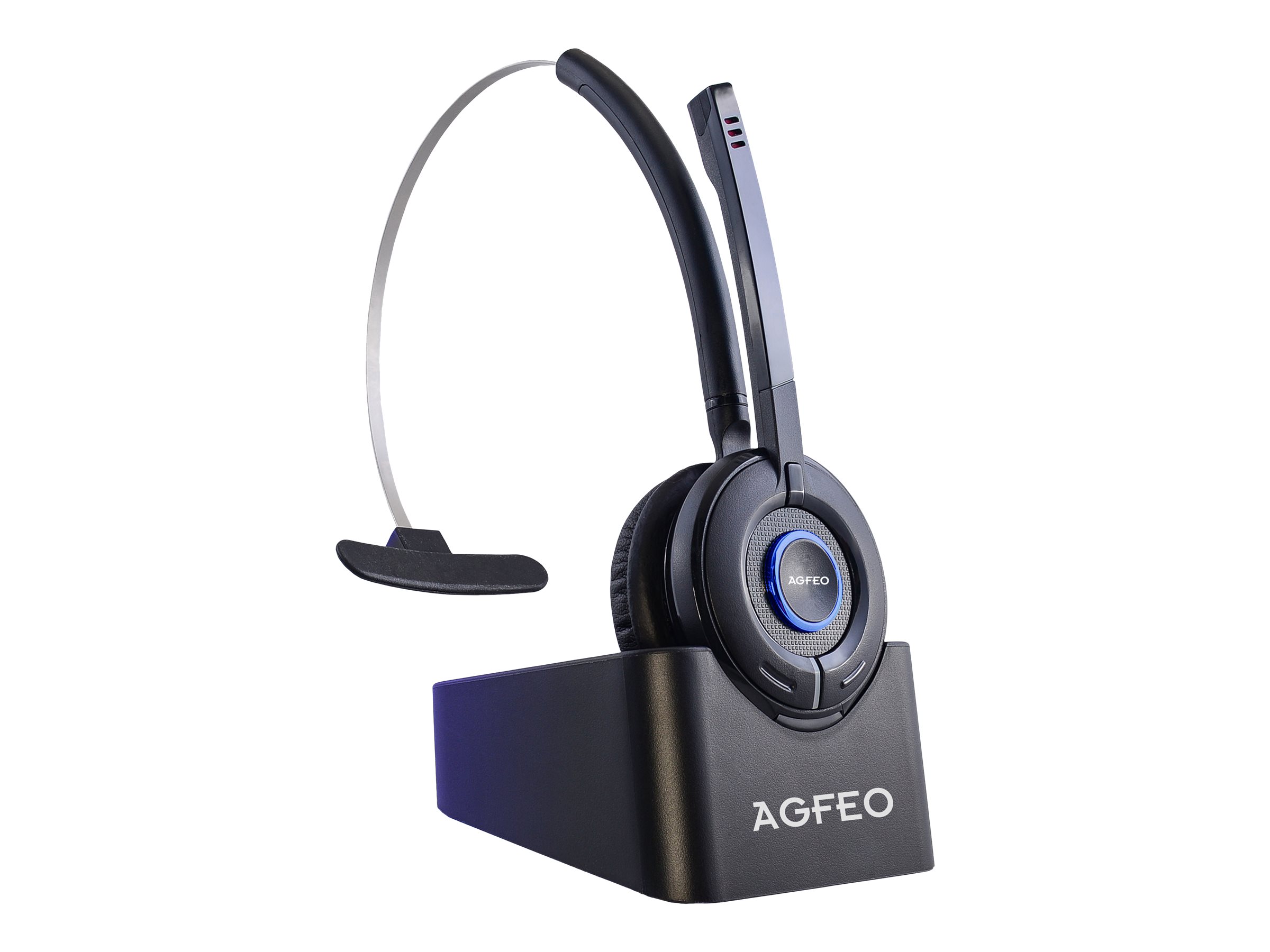 AGFEO Dect Headset IP, schnurloses Headset. ?Anschlussart: über DECT IP-Basis ?