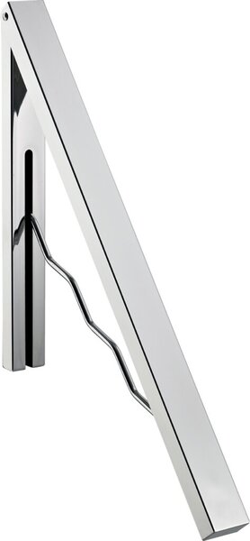 Wand-/Klappgarderobe, verchromt, auf- klappbar, inkl. Befestigungsmaterial,