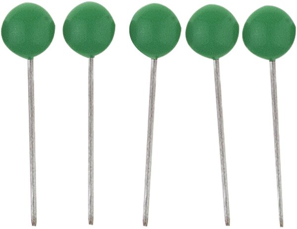 Markierungs-/Rundkopf-/Landkartennadel Kopfd.5mmx16mm hellgrün