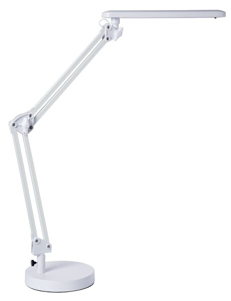Tischleuchte LED, mit Fuß, weiß 20 LED´s, 230V / 7W, neutralweiß,