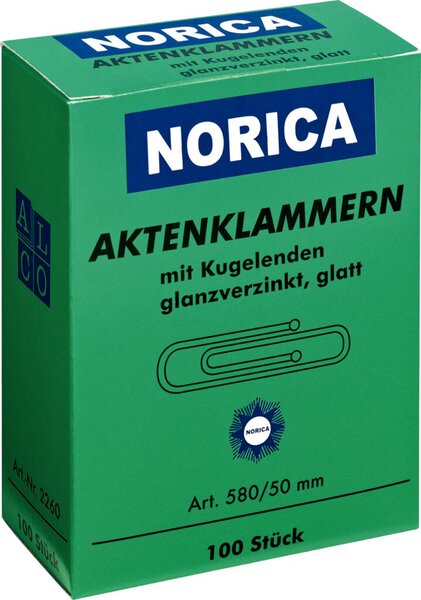 ALCO Norica Briefklammern 2260 50mm VE100 (2260)