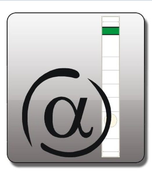 Rückenschild lang/schmal selbstklebend, Farbe weiß