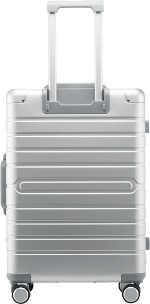 ALUMAXX Reisetrolley, mit Vollalukoffer, silber