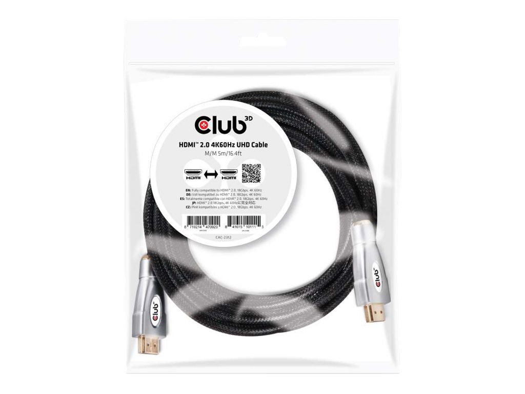 A 2.0 High Speed 4K60Hz UHD 5 Meter Polybeutel A 2.0 High Speed 4K60Hz UHD 5 Meter Polybeutel
