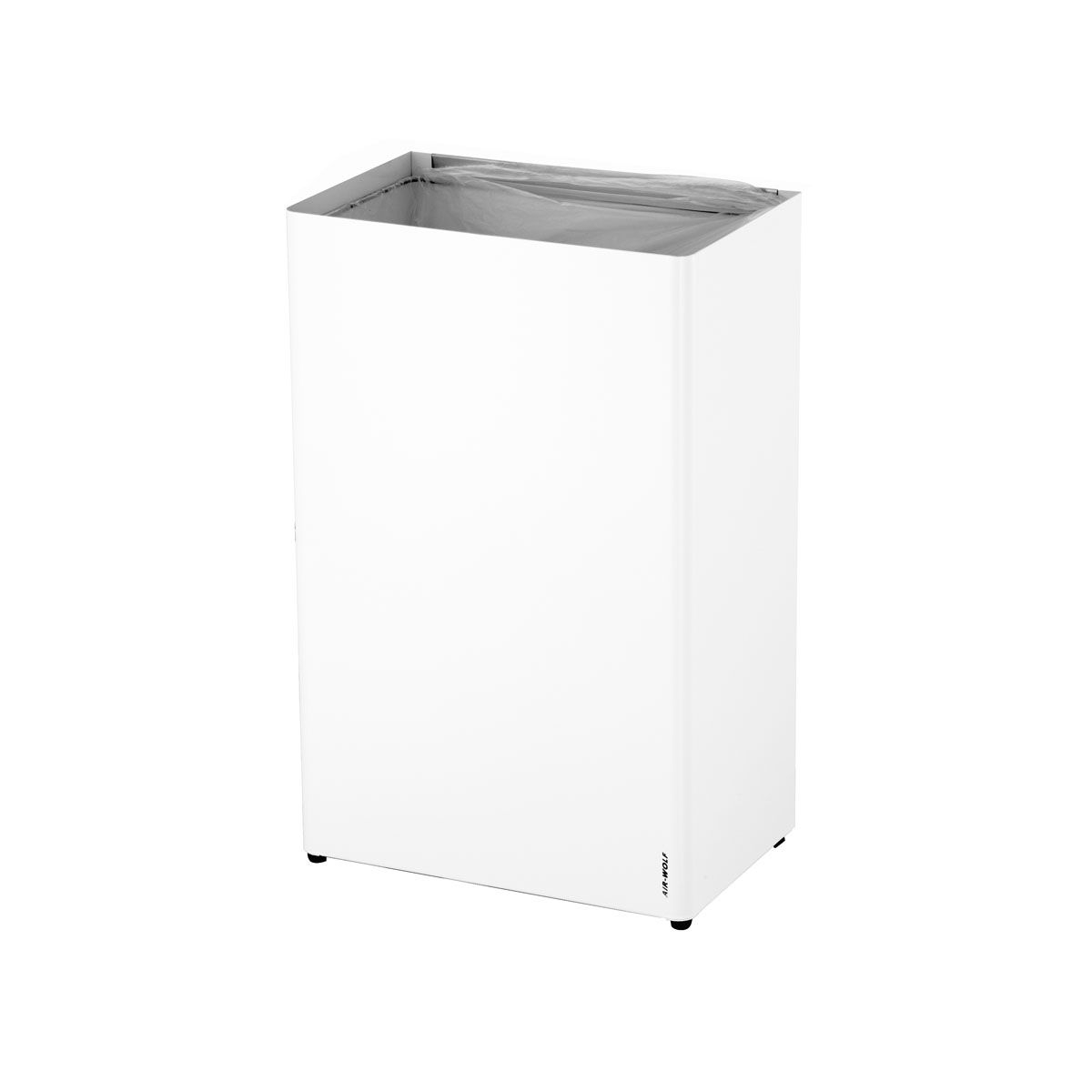 Abfallbehälter, 60 Liter, "Serie Lobo" | Edelstahl weiß Abfallbehälter, 60 Liter, "Serie Lobo" | Edelstahl weiß