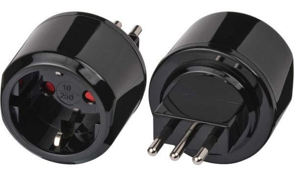 Adapter Travel Schutzkontakt/Italien