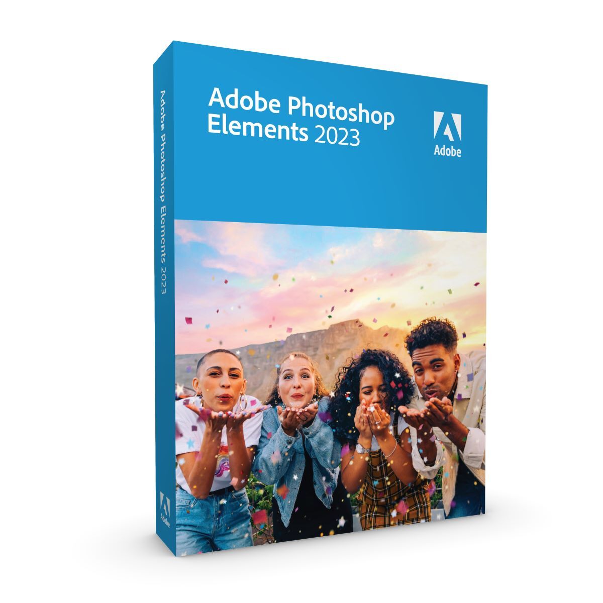 Adobe Photoshop Elements 2023 Software Vollversion (DVD)