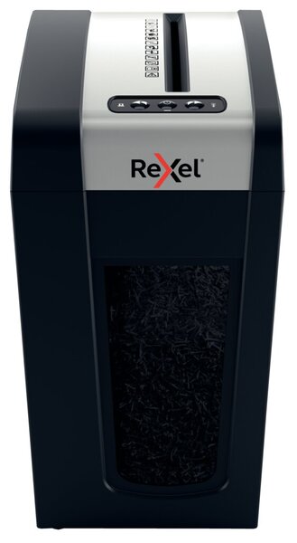 Aktenvernichter Secure MC6-SL P5 Whisper-Shred, P5, schwarz