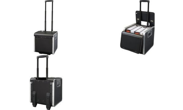 Alassio Aktenkoffer PERUGIA, Lede rimitat, schwarz (5317960)