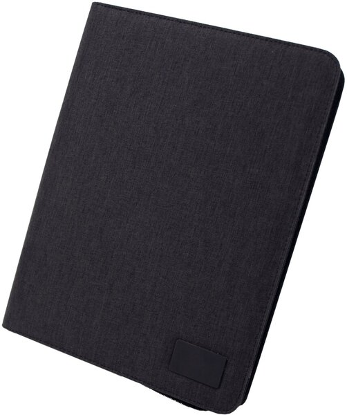 Alassio Schreibmappe RPET, A4, recyceltes PET, anthrazit