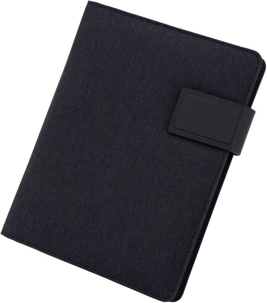 Alassio Schreibmappe RPET mit Lasche, A4, recyceltes PET