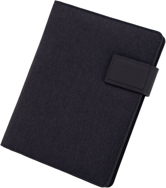 Alassio Schreibmappe RPET, mit Lasche, A5, recyceltes PET