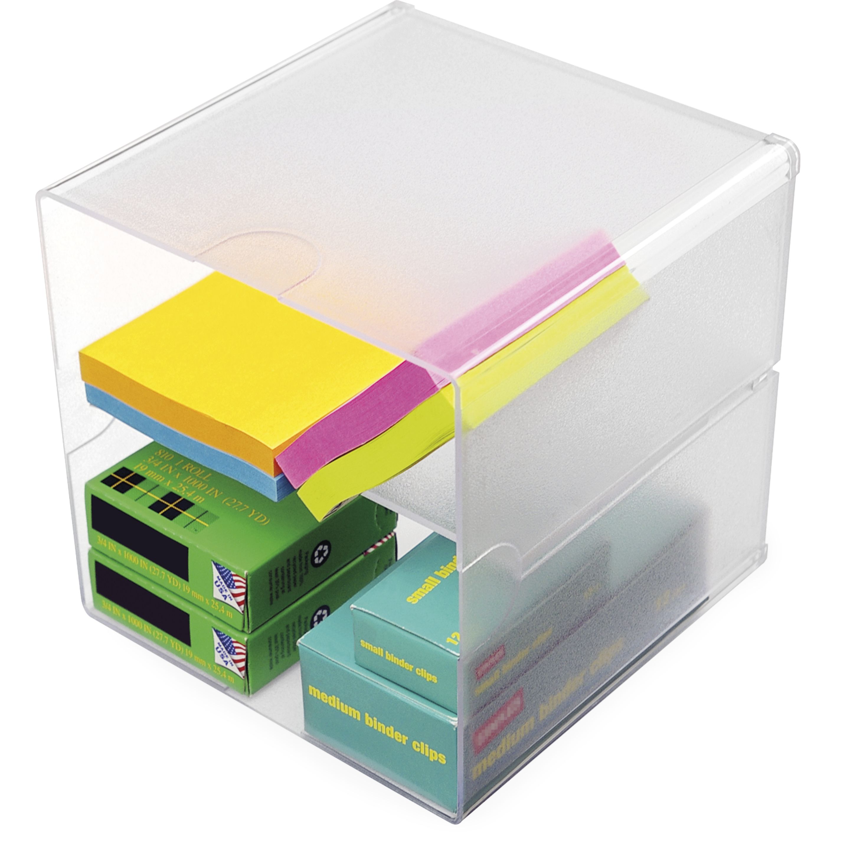 Aufbewahrungsbox "Cube" (Einzelnes Regal - glasklar)
