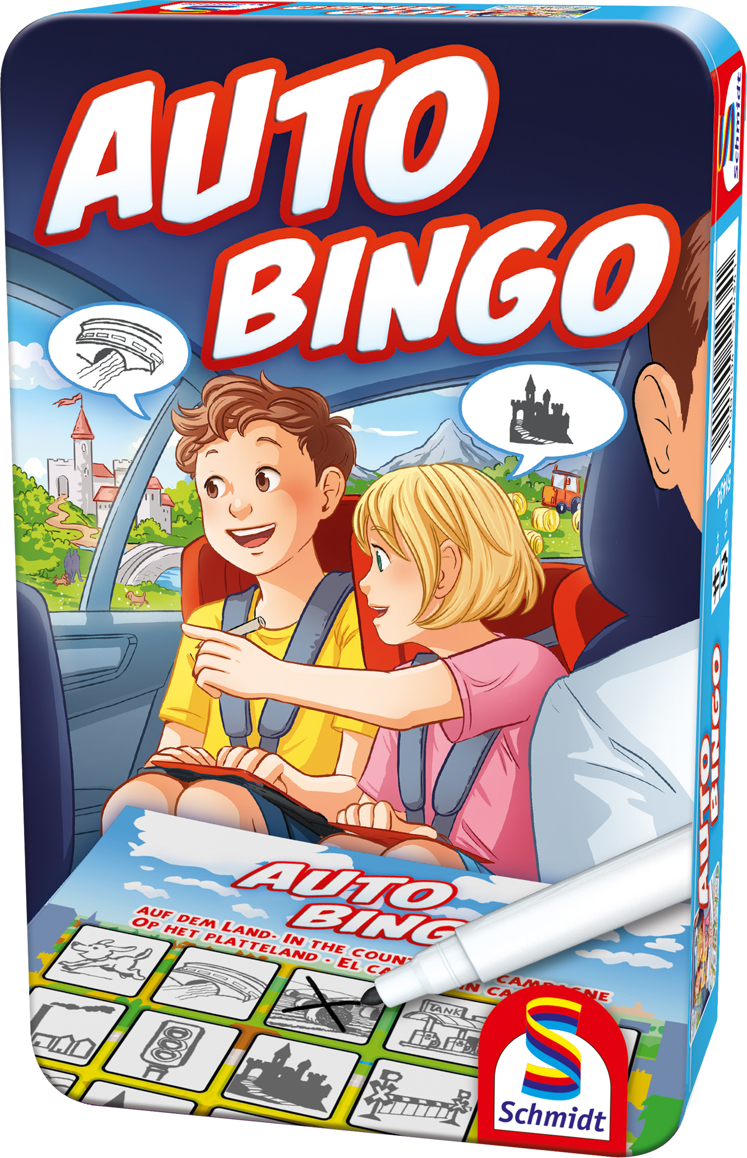 Auto-Bingo BMM Metalldose, Nr: 51434
