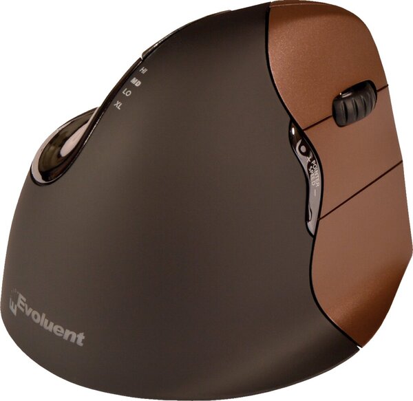 Die ergonomische Maus Evoluent4 Small für Rechtshänder, Wireless