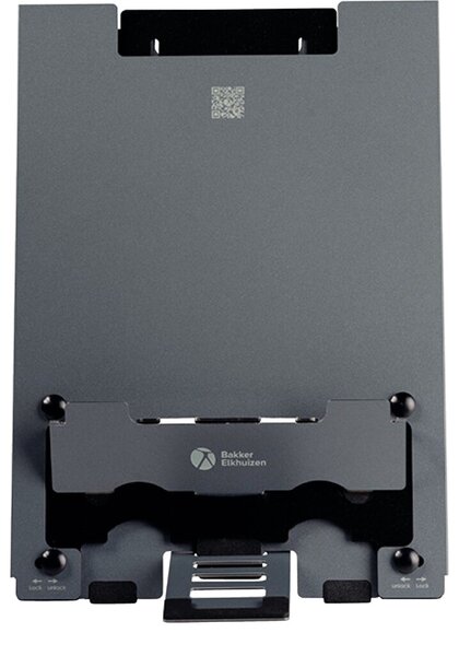 Laptophalter Ergo-Q Hybrid Pro dunkelgrau, inkl. Tabelethalter