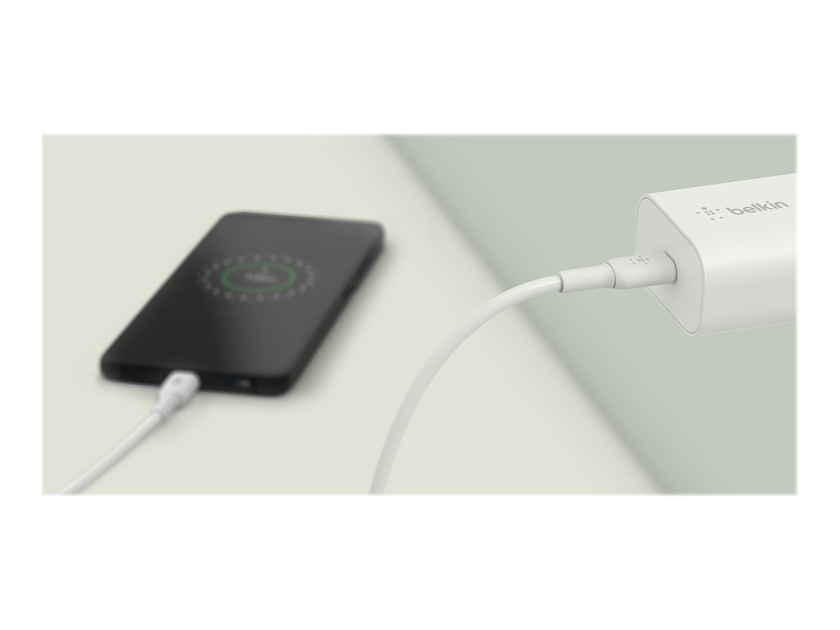 BELKIN BOOST Charge 25W USB-C Ladegerät + PD, weiß  WCA004vfWH