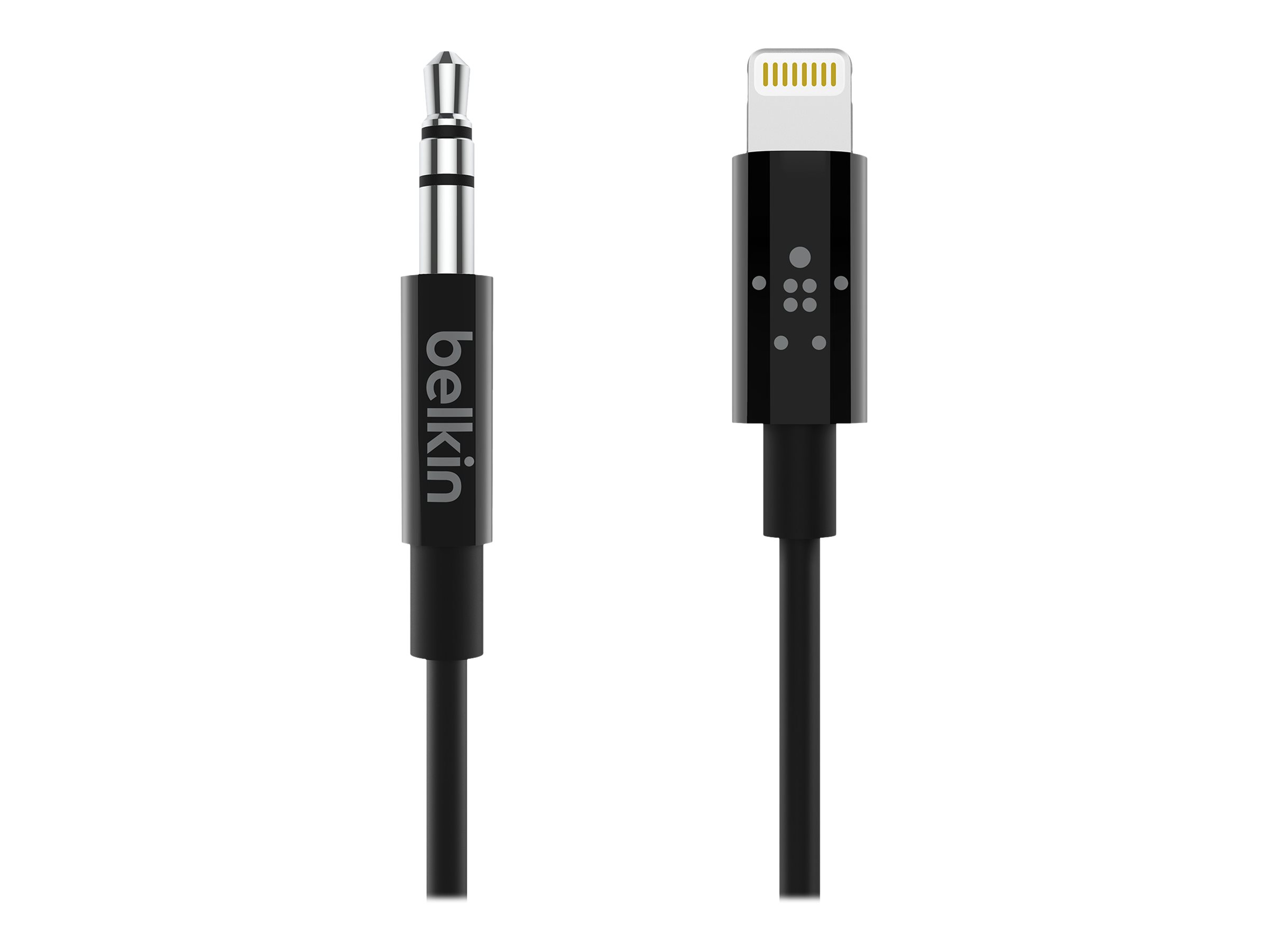 BELKIN MixIT Lightning auf 3,5mm AUX Kabel, 0.9 m, schwarz