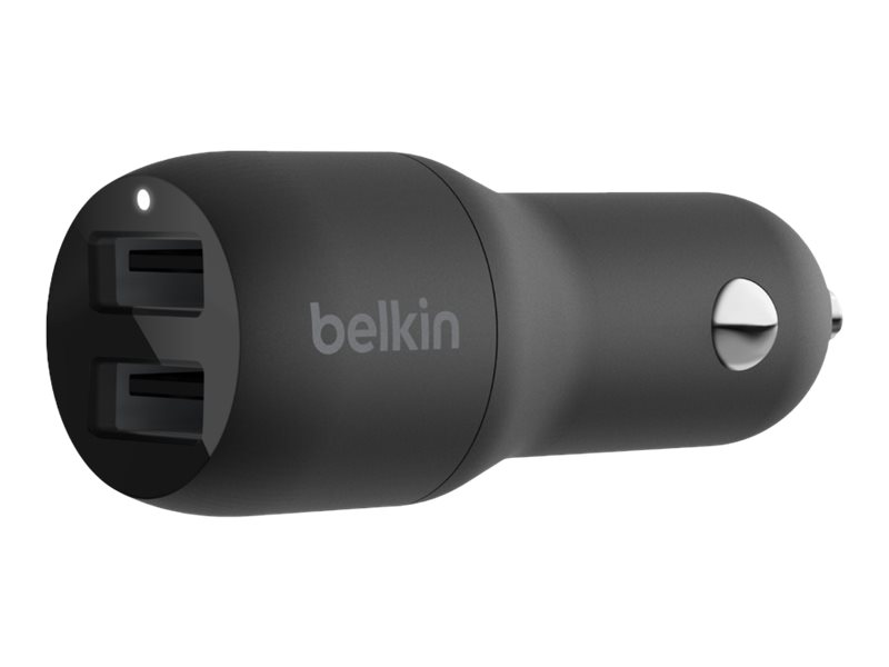 BELKIN USB-A Kfz-Ladegerät, 24W schwarz               CCB001btBK
