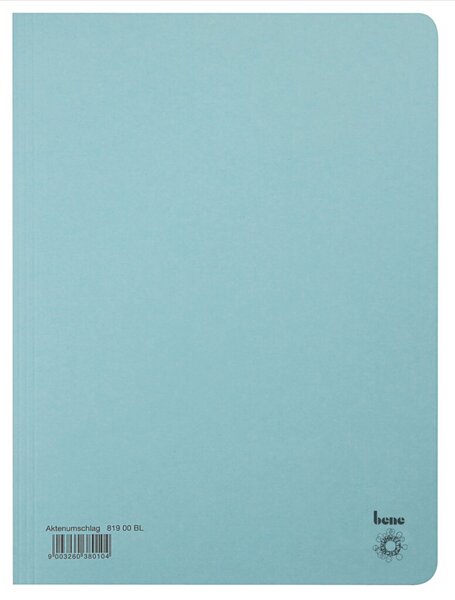 Aktenumschlag, A4, 250g/m2, blau, für. ca. 250 Blatt