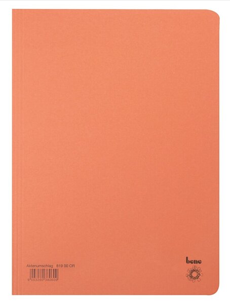 Aktenumschlag, A4, 250g/m2, orange, für. ca. 250 Blatt