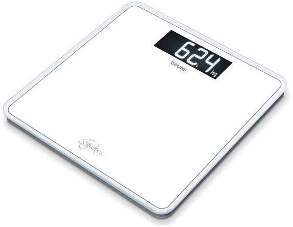 BEURER GS 400 white Glaswaage SignatureLine XL-Display 200kg 735.79