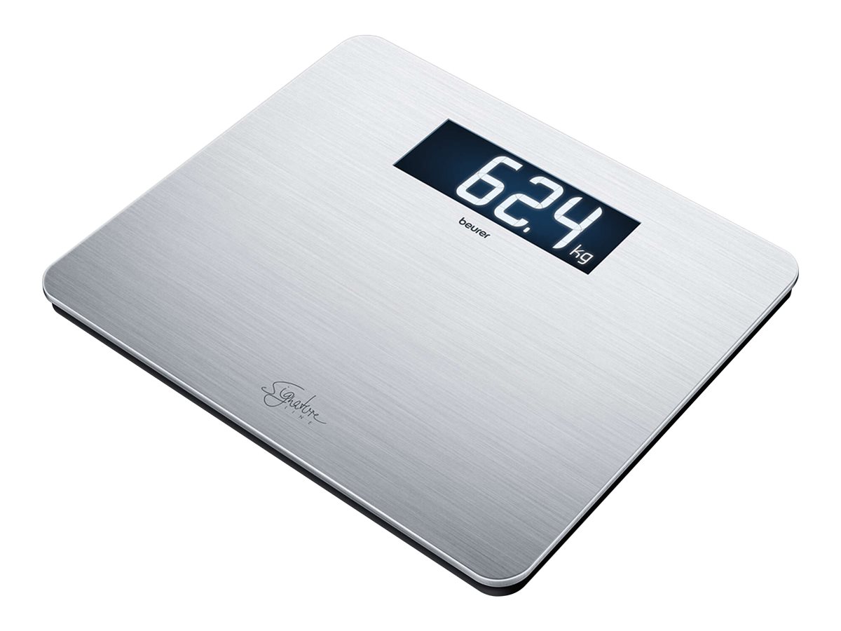 BEURER GS 405 Personenwaage SignatureLine 200kg XXL edelstahl