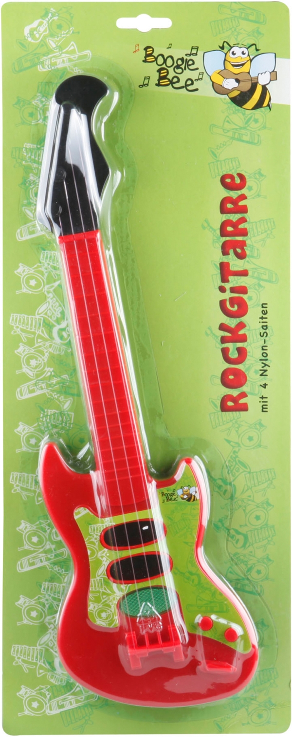 BGB Rockgitarre,rot, 40cm, W190xH480mm, Nr: 68401216