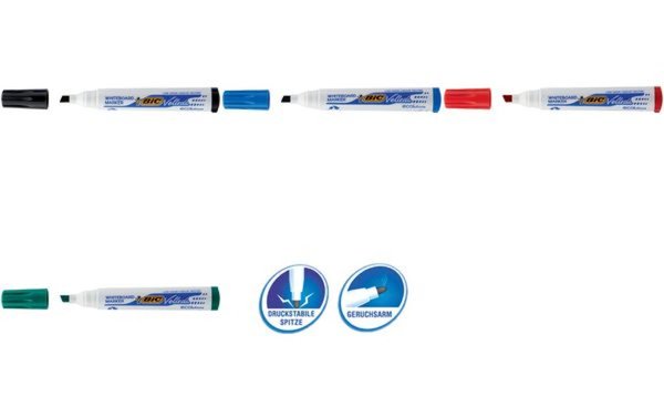 BIC Whiteboard-Marker Velleda 1751 ECOlutions, schwarz (331137600)