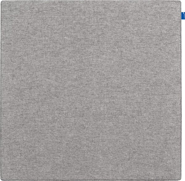 BOARD-UP Akustik-Pinboard 75x75cm Quiet grey, schallabsorbierendes