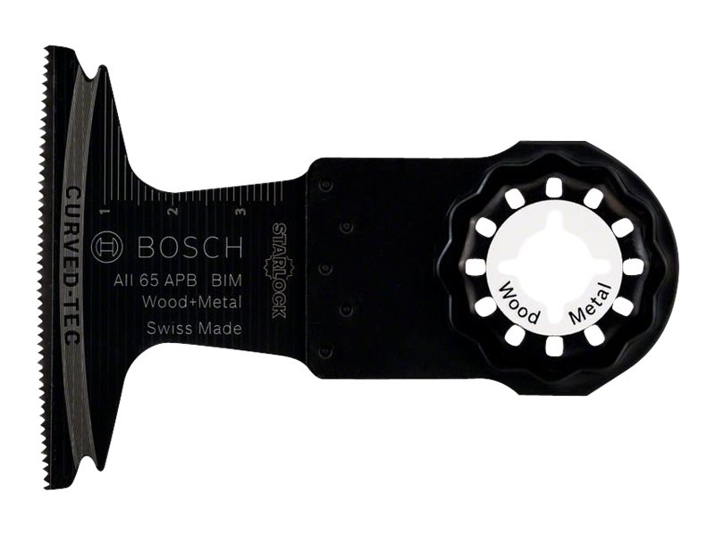 BOSCH Bimetall Tauchsägeblatt 65 mm AIZ 65 BB Passend für Marke Fein, Makita, B
