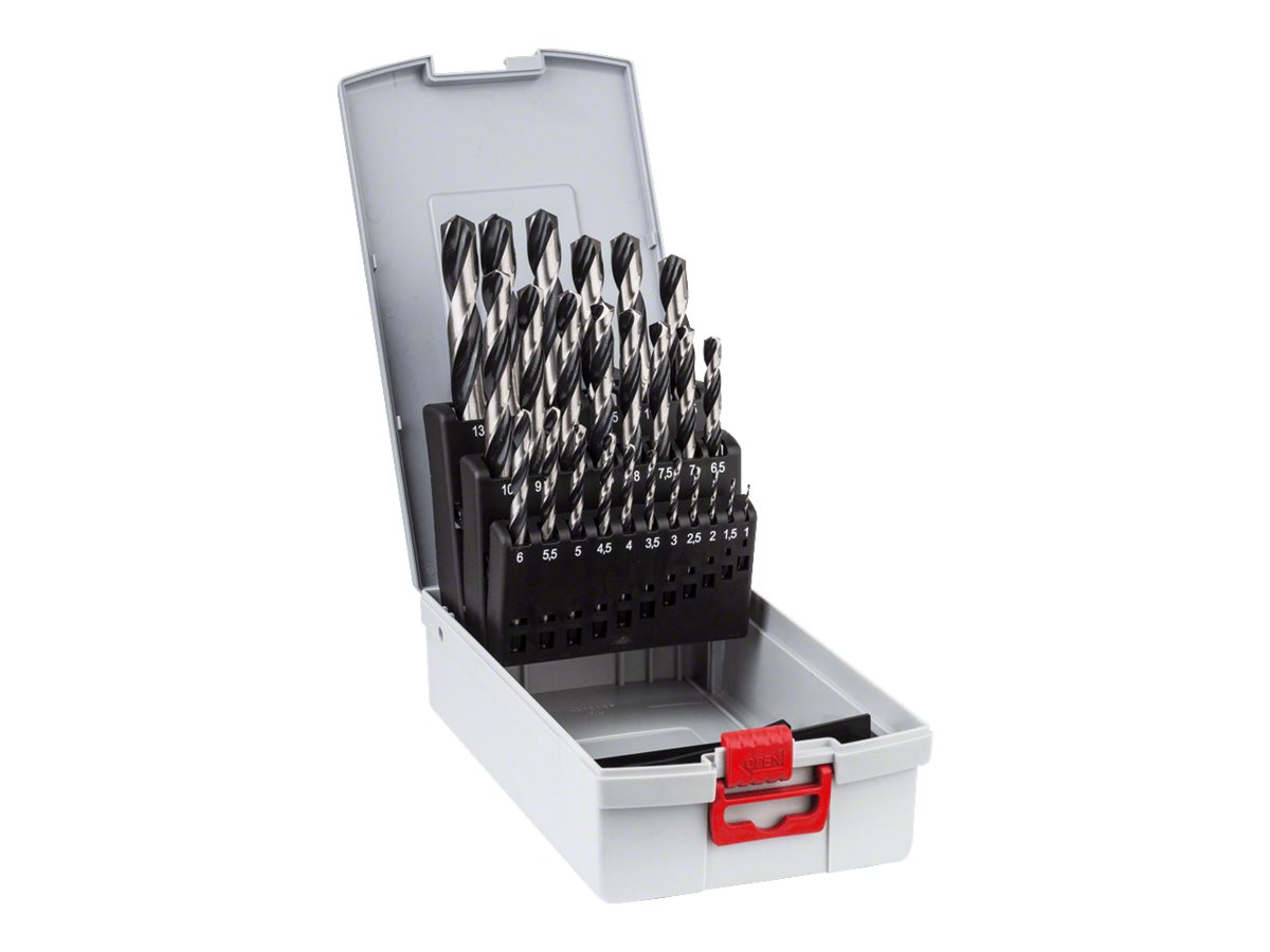 BOSCH HSS-Spiralbohrer-Set PointTeQ 19 tlg.