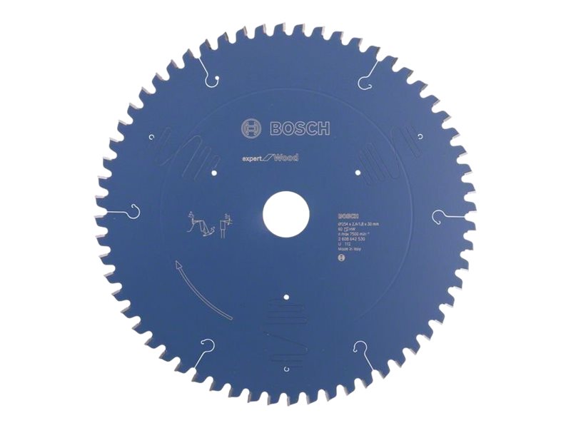 BOSCH Kreissägeblatt Expert for Wood, 254 x 30 x 2,4 mm, 60 2608642530 Durchmes