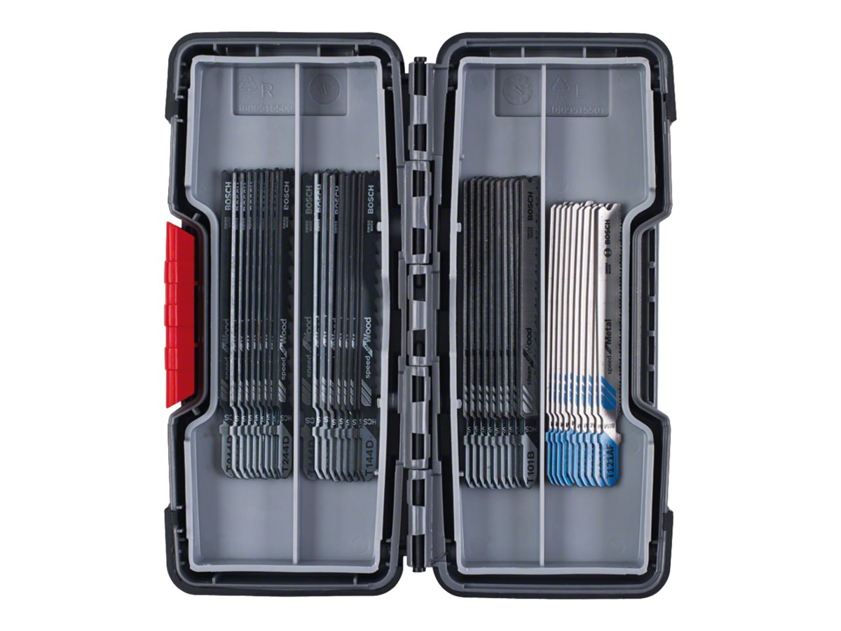 BOSCH Stichsägeblatt-Set Wood and Metal, 40-teilig, Einnockenschaft Bosch Acces