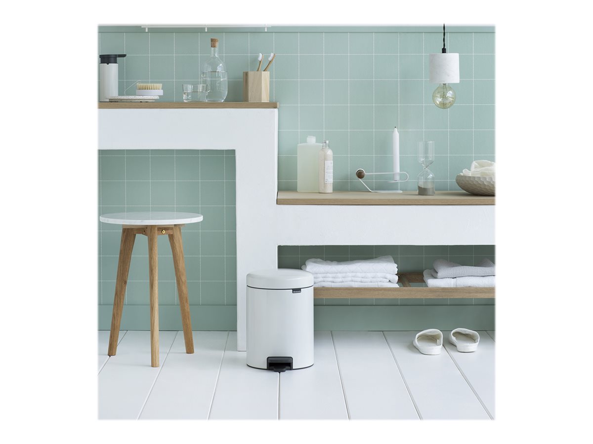 BRABANTIA Treteimer Newicon 5,0 L weiss