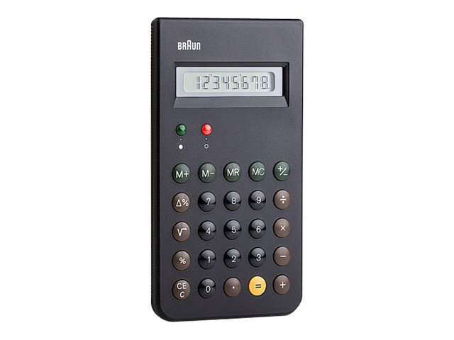 BRAUN BNE 001 BK Taschenrechner