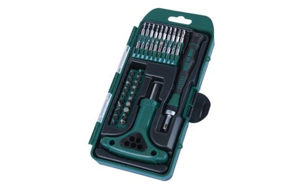 BRÜDER MANNESMANN Bit-Box-Satz, 42-teilig, in einer Kassette 2-Komponenten Fein