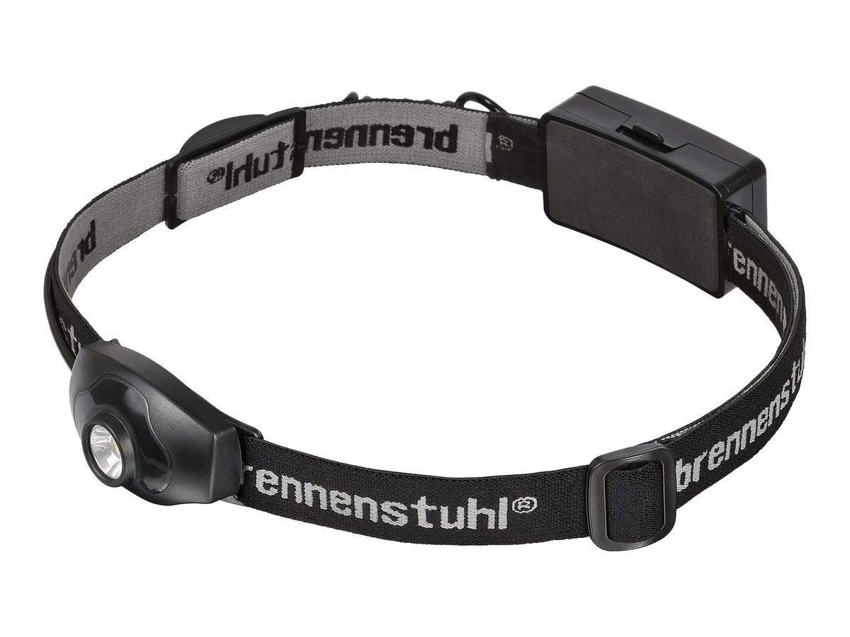 BRENNENSTUHL Bren LuxPremium LEDKopflampe KL 100 IP44 | ToshibaLED 100lm 2x AA