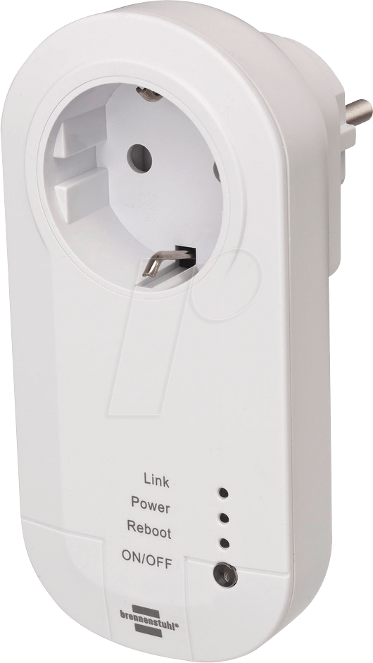 BRENNENSTUHL WIFI Steckdose Brennenstuhl m. 433 MHz Sender WA3600 IP20