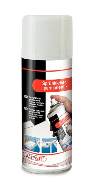 Sprühkleber, permanent 