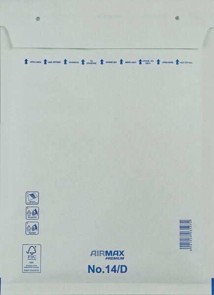 Luftpolstertasche 14/D Innenmaß: 180x265mm ws