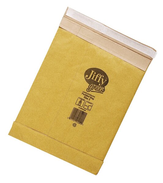 Jiffy Versandtasche Größe 2, braun Innenmaß: 195 x 280mm, Außenmaß: