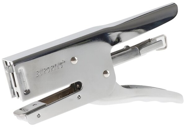 Büroring Metall Heftzange für Heftklammern 24/6 und 26/6