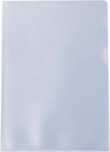 Aktenhüllen A4, genarbt, transparent, Sichtmappe 140my, PP-Folie