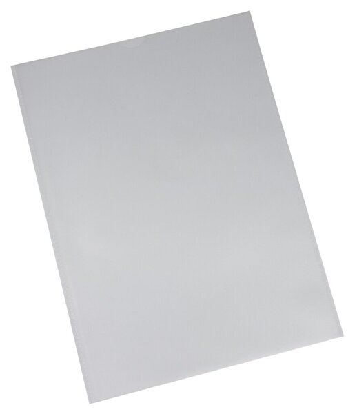 Ausweishülle A4, genarbt, transparent, 120my, PP-Folie
