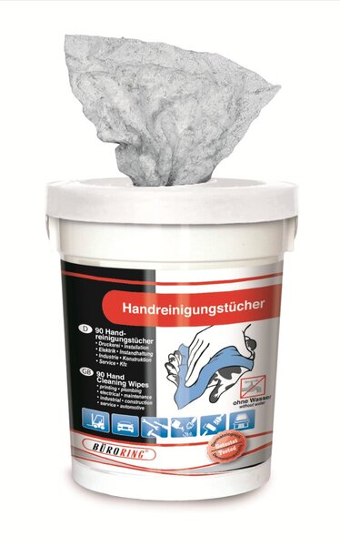 Handreinigungstücher, schnell, gründlich, ohne Wasser