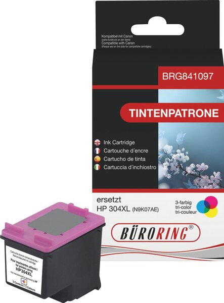 Tintenpatrone 3-farbig für HP DeskJet 2620, 2630, 2632, 2633,
